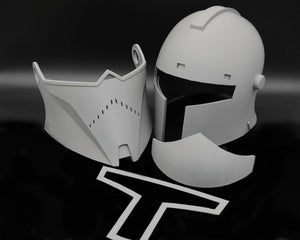 Bartok Medieval Captain Fordo Phase 2 Helmet - DIY