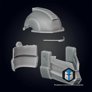 Phase 1 Spartan Mashup Helmet - 3D Print Files
