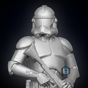Clone Trooper Figurines - Soldiers - 3D Print Files - Galactic Armory