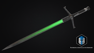 Bartok Medieval Qui-Gon Jin Sword - 3D Print Files