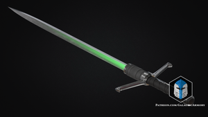 Bartok Medieval Qui-Gon Jin Sword - 3D Print Files