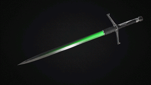 Bartok Medieval Qui-Gon Jin Sword - 3D Print Files