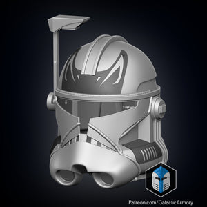 Realistic Captain Rex Helmet - 3D Print Files - Galactic Armory