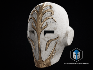 Realistic Jedi Temple Guard Mask - 3D Print Files