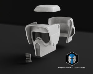 Scout Trooper Helmet - 3D Print Files