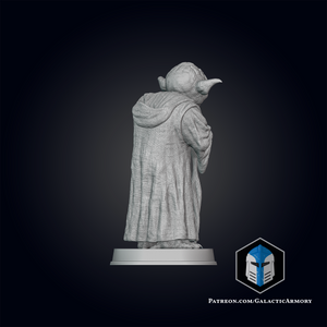 Yoda Figurine - Pose 2 - 3D Print Files