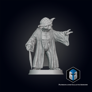 Yoda Figurine - Pose 1 - 3D Print Files
