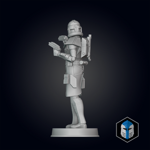 Animated ARC Trooper Figurine - Pose 2 - 3D Print Files