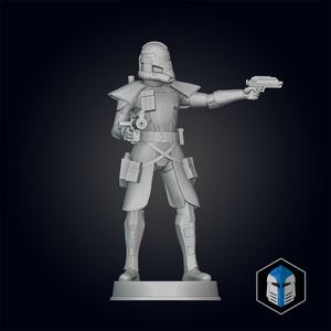 Animated ARC Trooper Figurine - Pose 4 - 3D Print Files