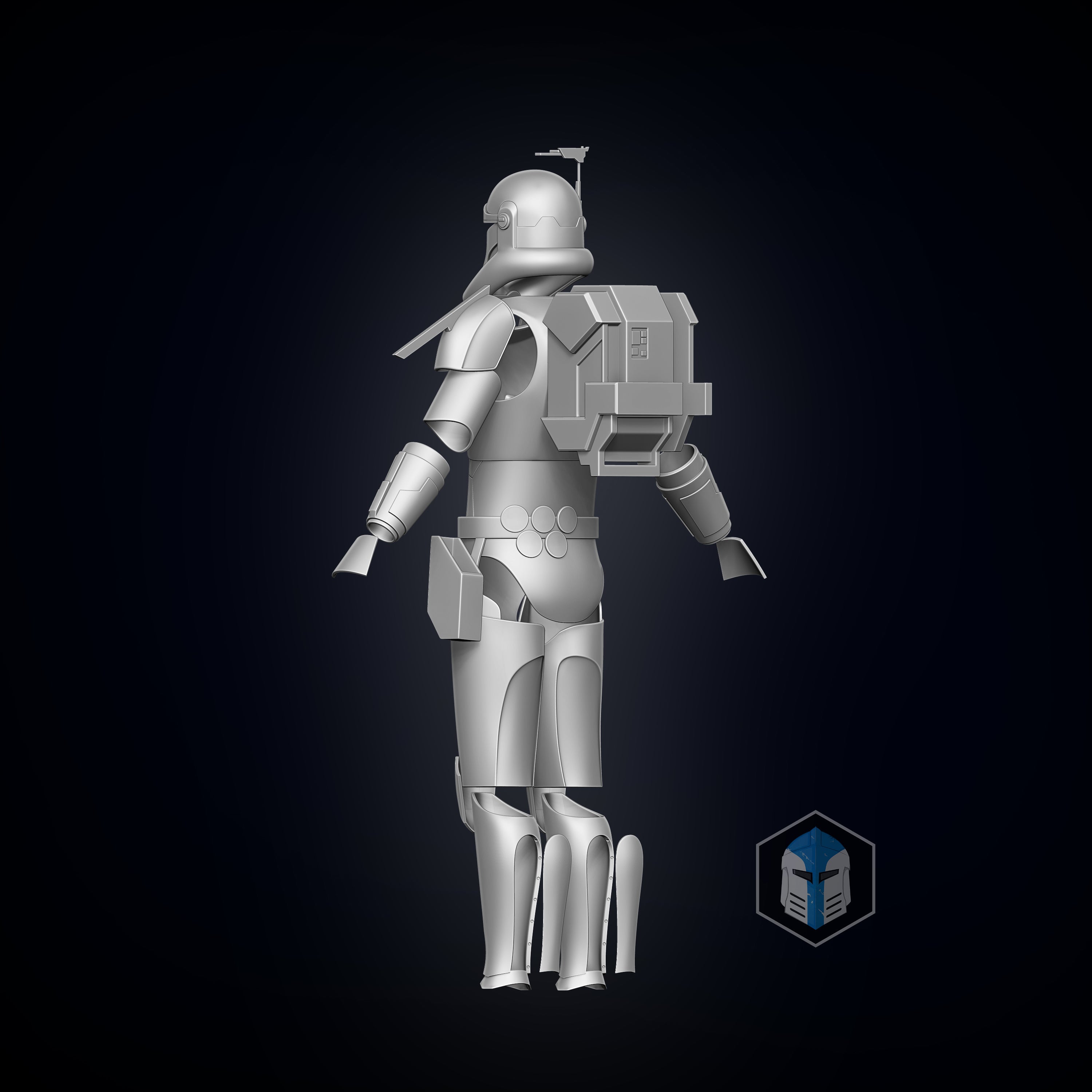 Bad Batch Crosshair Armor - 3D Print Files - Galactic Armory