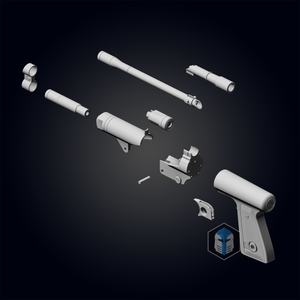 Boba Fett Pistol - 3D Print Files - Galactic Armory