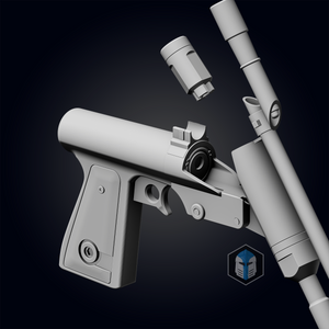 Boba Fett Pistol - 3D Print Files - Galactic Armory