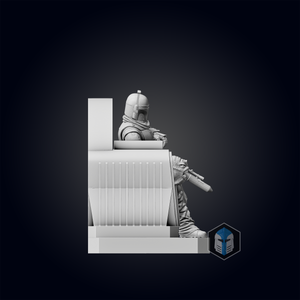 Boba Fett Figurine - Pose 6 - 3D Print Files - Galactic Armory