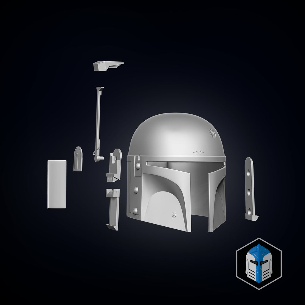Boba Fett Helmet - 3D Print Files – Galactic Armory