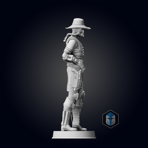 Cad Bane Figurine - Pose 1 - 3D Print Files - Galactic Armory