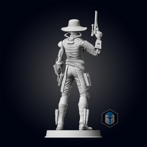 Cad Bane Figurine - Pose 2 - 3D Print Files - Galactic Armory