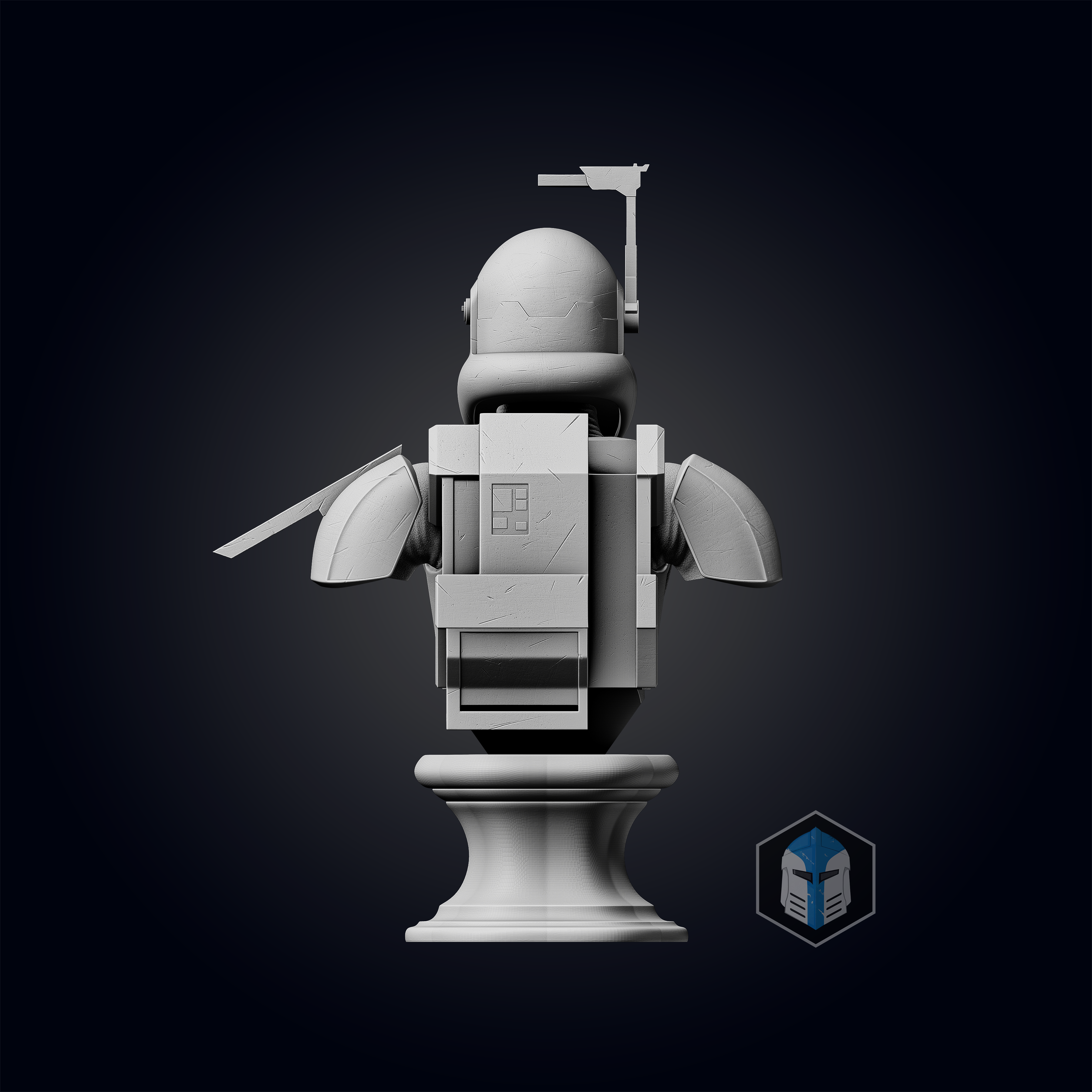 Bad Batch Crosshair Bust - 3D Print Files - Galactic Armory