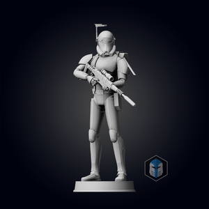 Bad Batch Crosshair Figurine - 3 in 1 Bundle - 3D Print Files - Galactic Armory