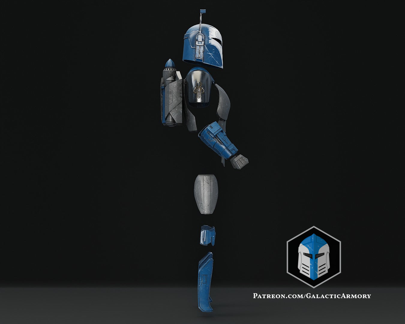 Bo Katan Armor - 3D Print Files – Galactic Armory