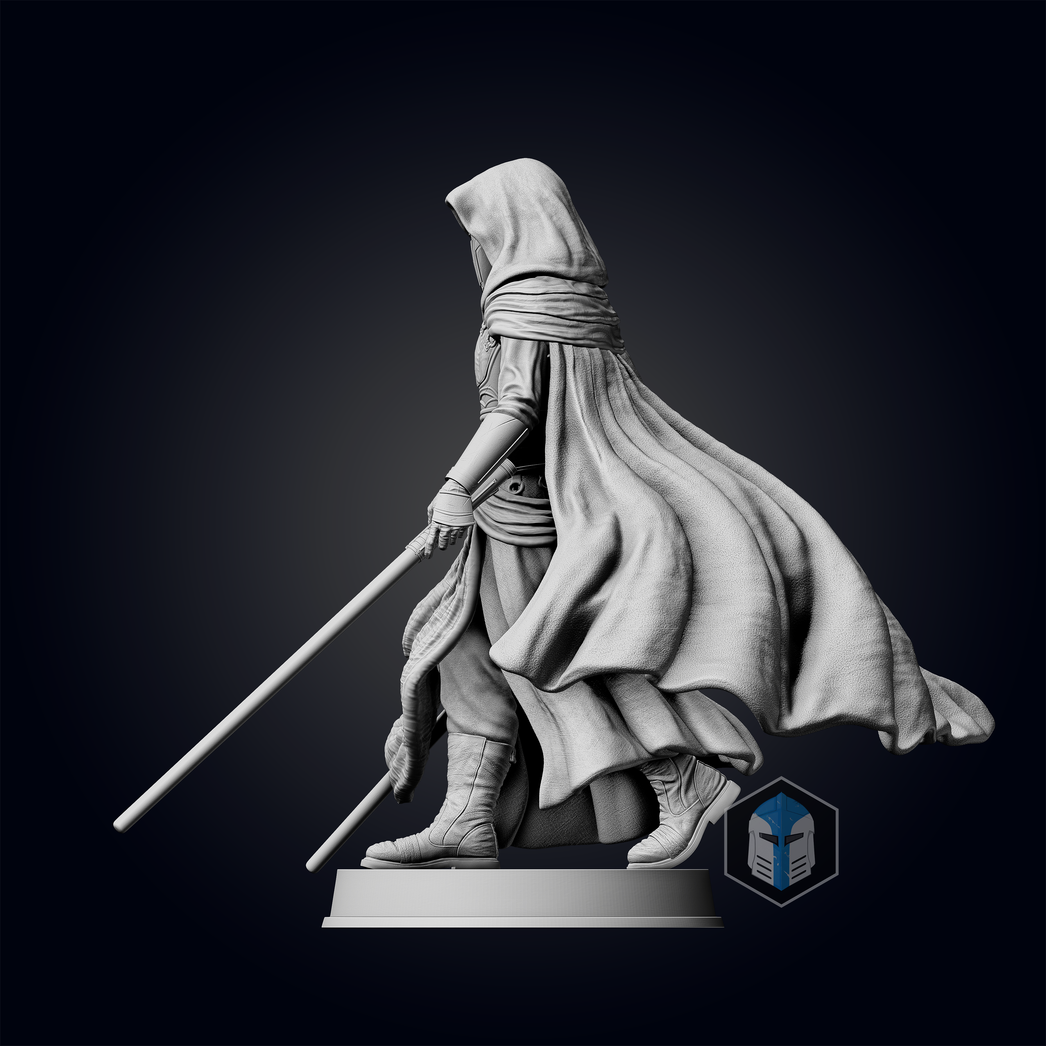 Darth Revan Figurine - Pose 2 - 3D Print Files - Galactic Armory