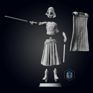 Darth Revan Figurine - Pose 4 - 3D Print Files - Galactic Armory