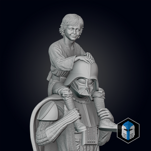 Darth Vader Figurine - Pose 7 - 3D Print Files