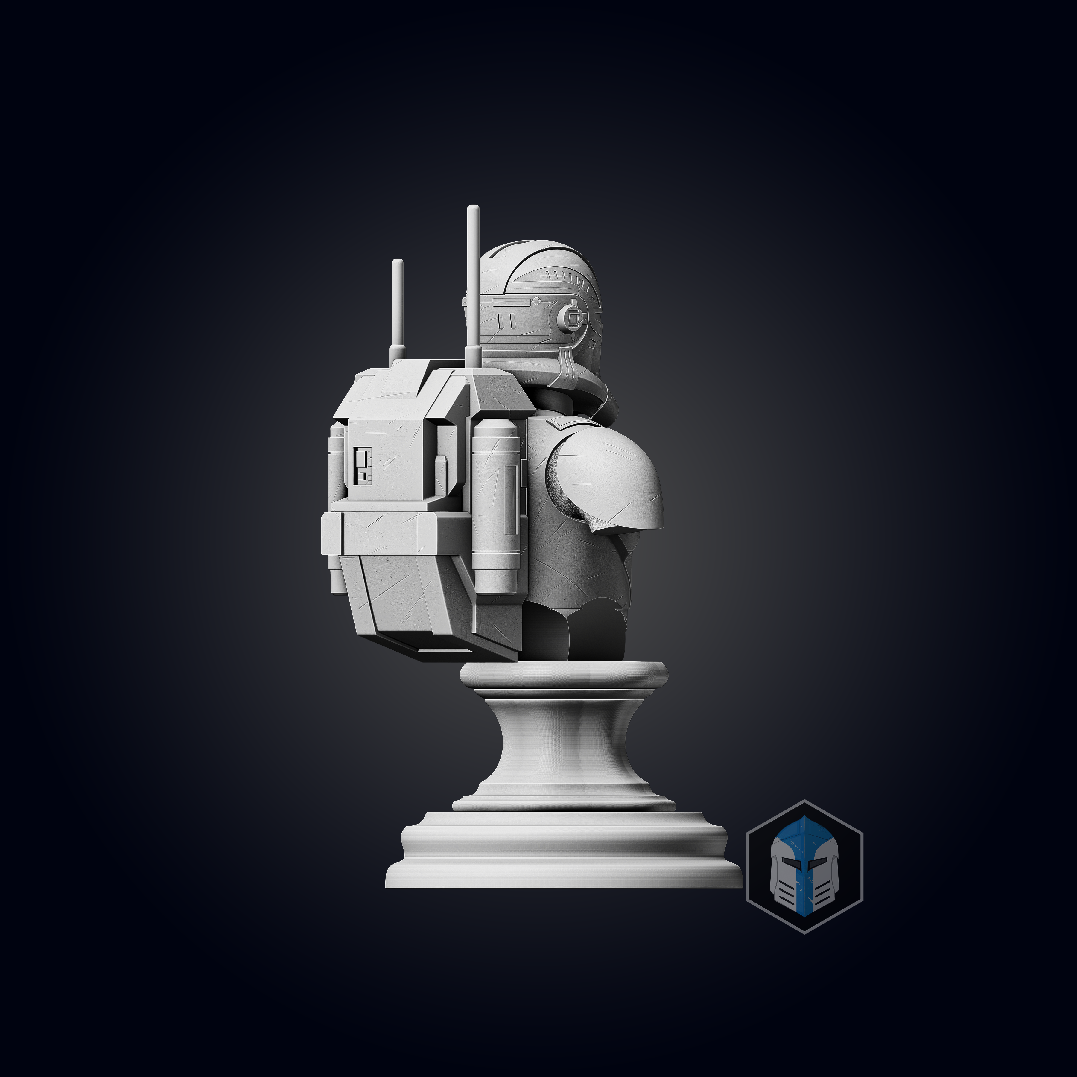 Bad Batch Echo Bust - 3D Print Files - Galactic Armory