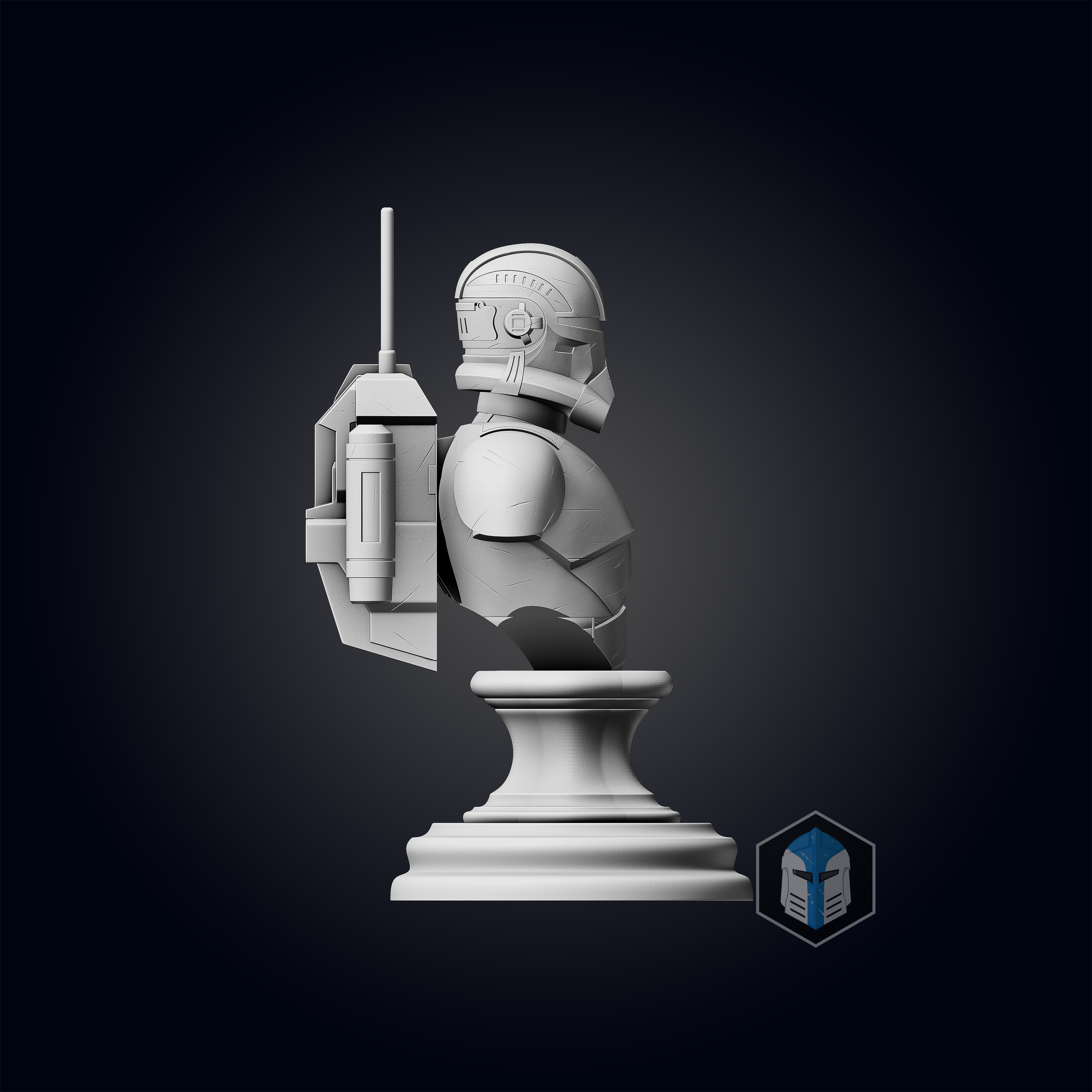 Bad Batch Echo Bust - 3D Print Files - Galactic Armory