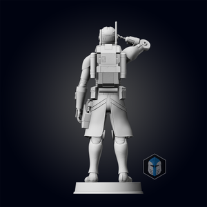 Bad Batch Echo Figurine - Pose 2 - 3D Print Files - Galactic Armory