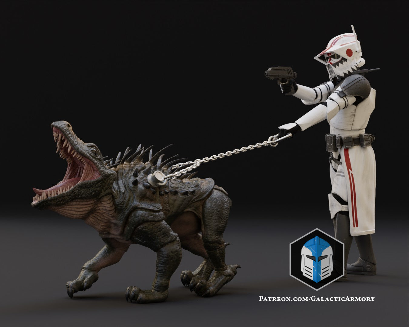 Sergeant Hound and Grizzer Figurine - 3D Print Files