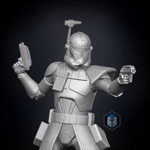 Captain Rex Figurine - Guardian - 3D Print Files - Galactic Armory