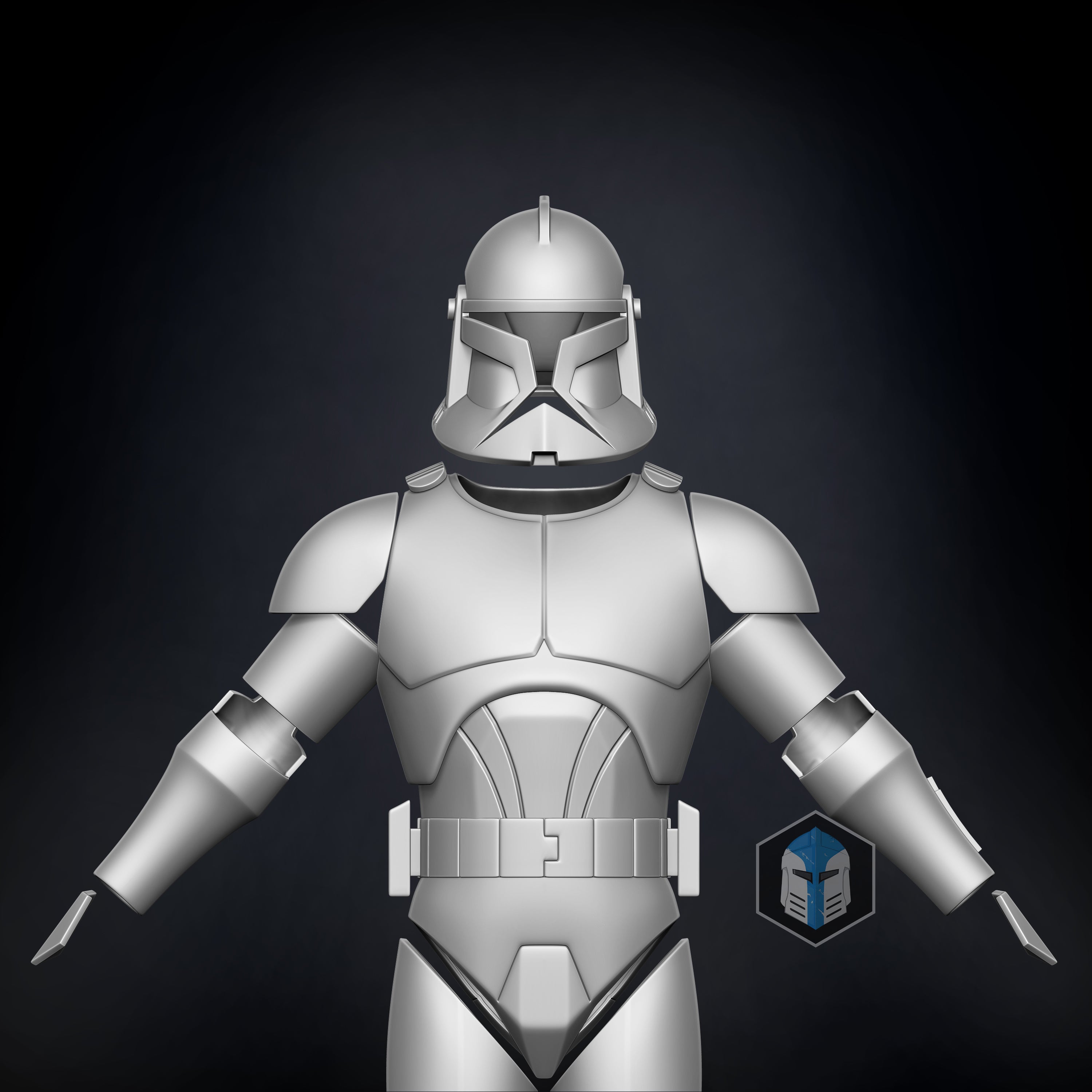 Phase 1 Animated Clone Trooper Armor - 3D Print Files – Galactic Armory