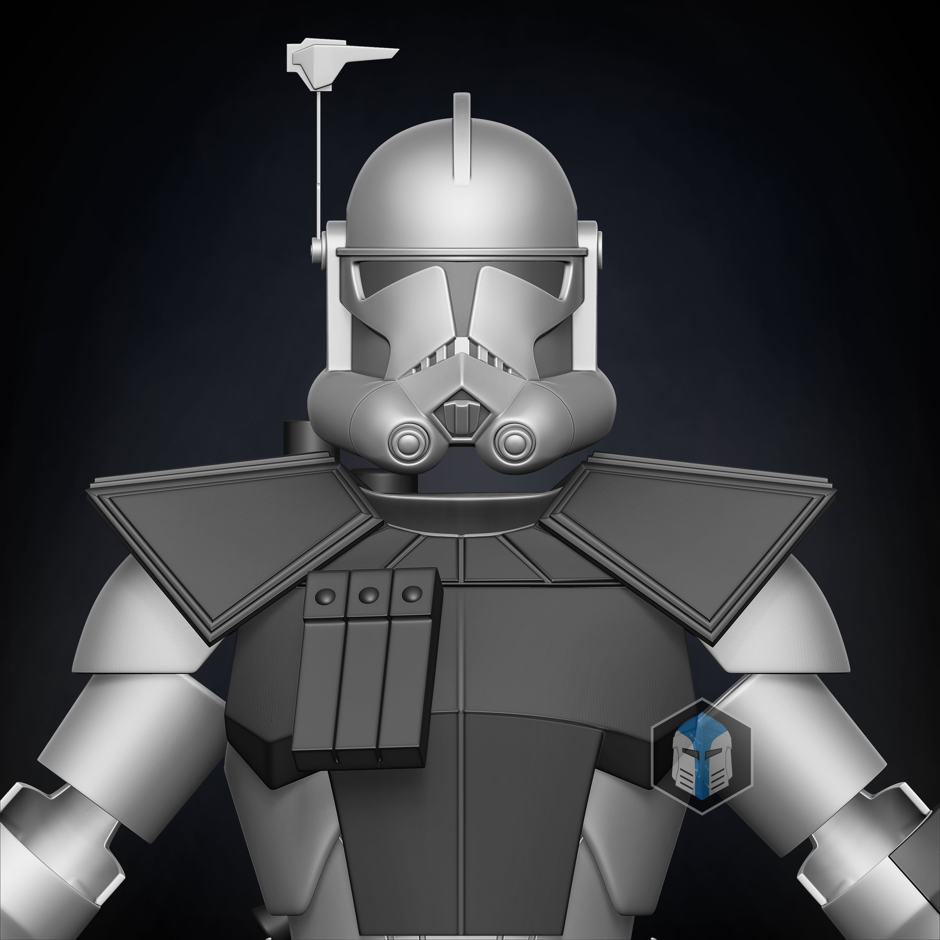 Animated ARC Trooper Armor Accessories - 3D Print Files - Galactic Armory