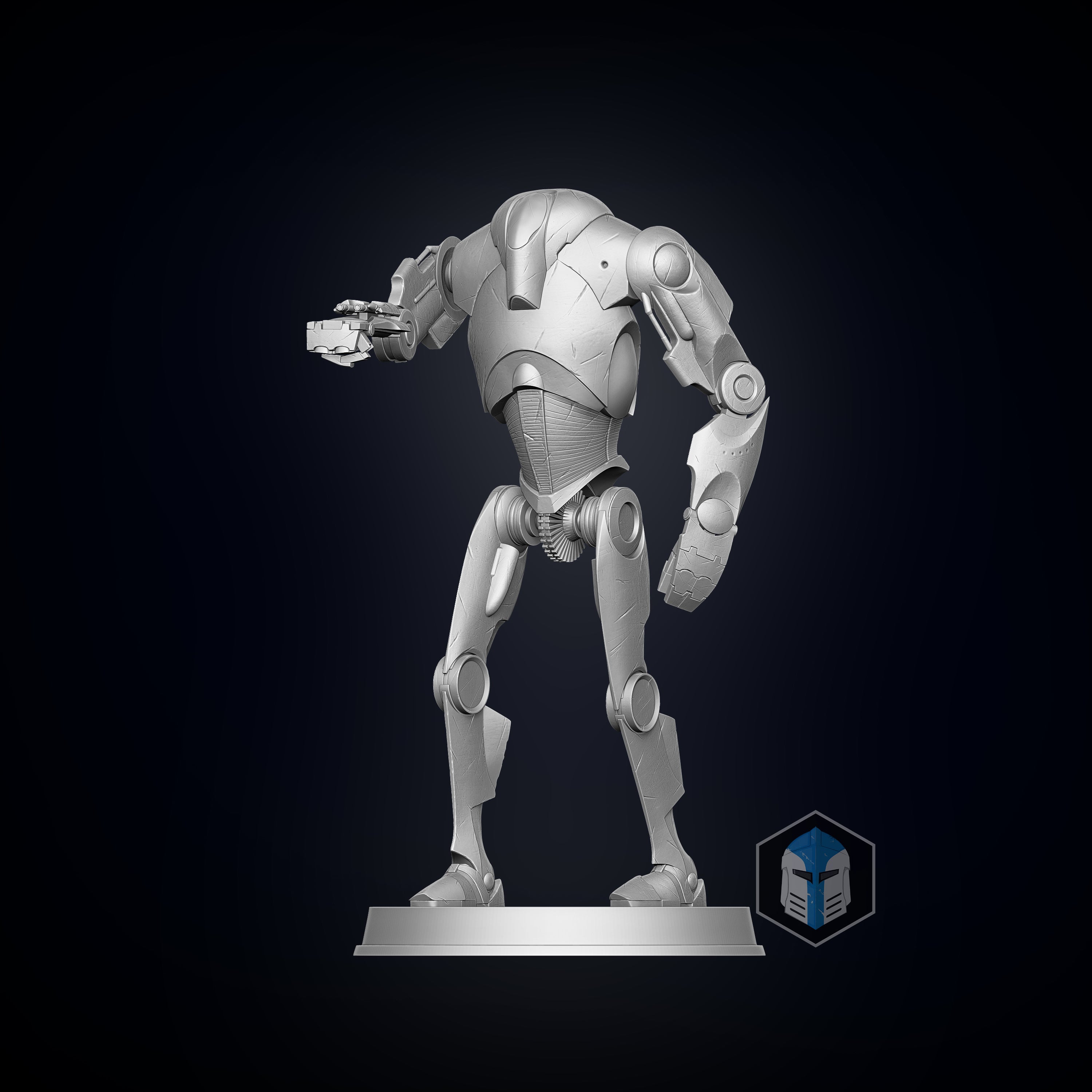 B2 Super Battle Droid - Pose 1 - 3D Print Files - Galactic Armory