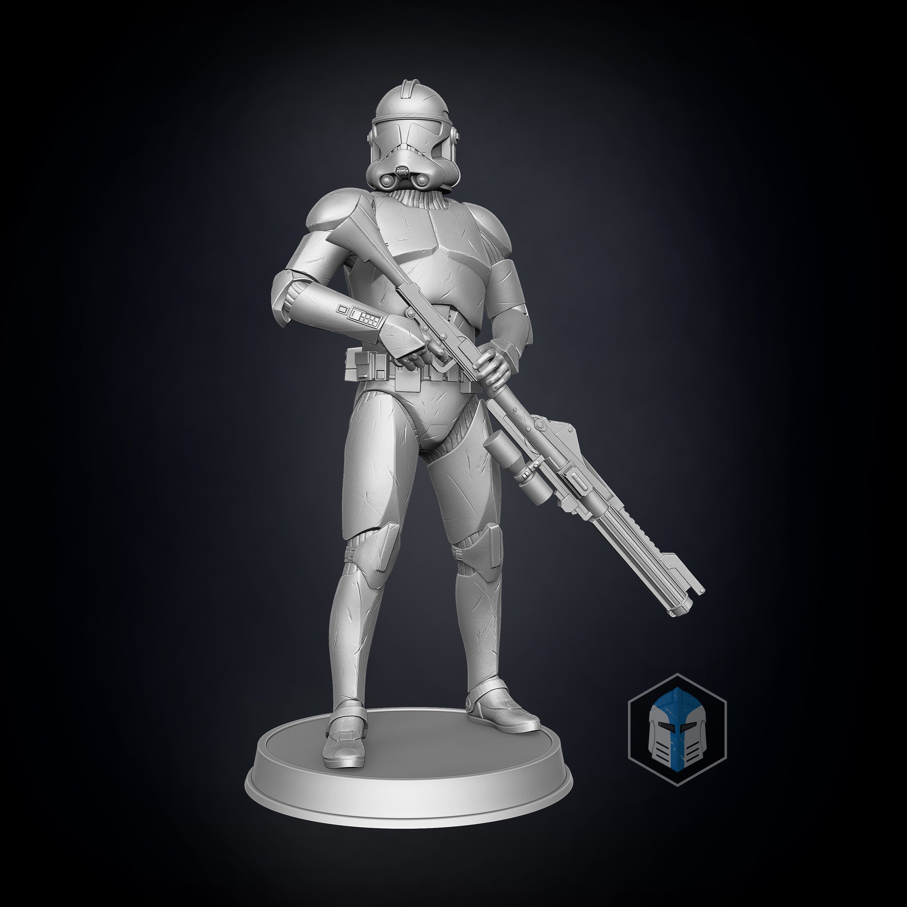 Clone Trooper Figurines - Soldiers - 3D Print Files - Galactic Armory
