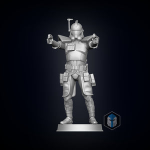 ARC Trooper Figurine - Pose 2 - 3D Print Files - Galactic Armory
