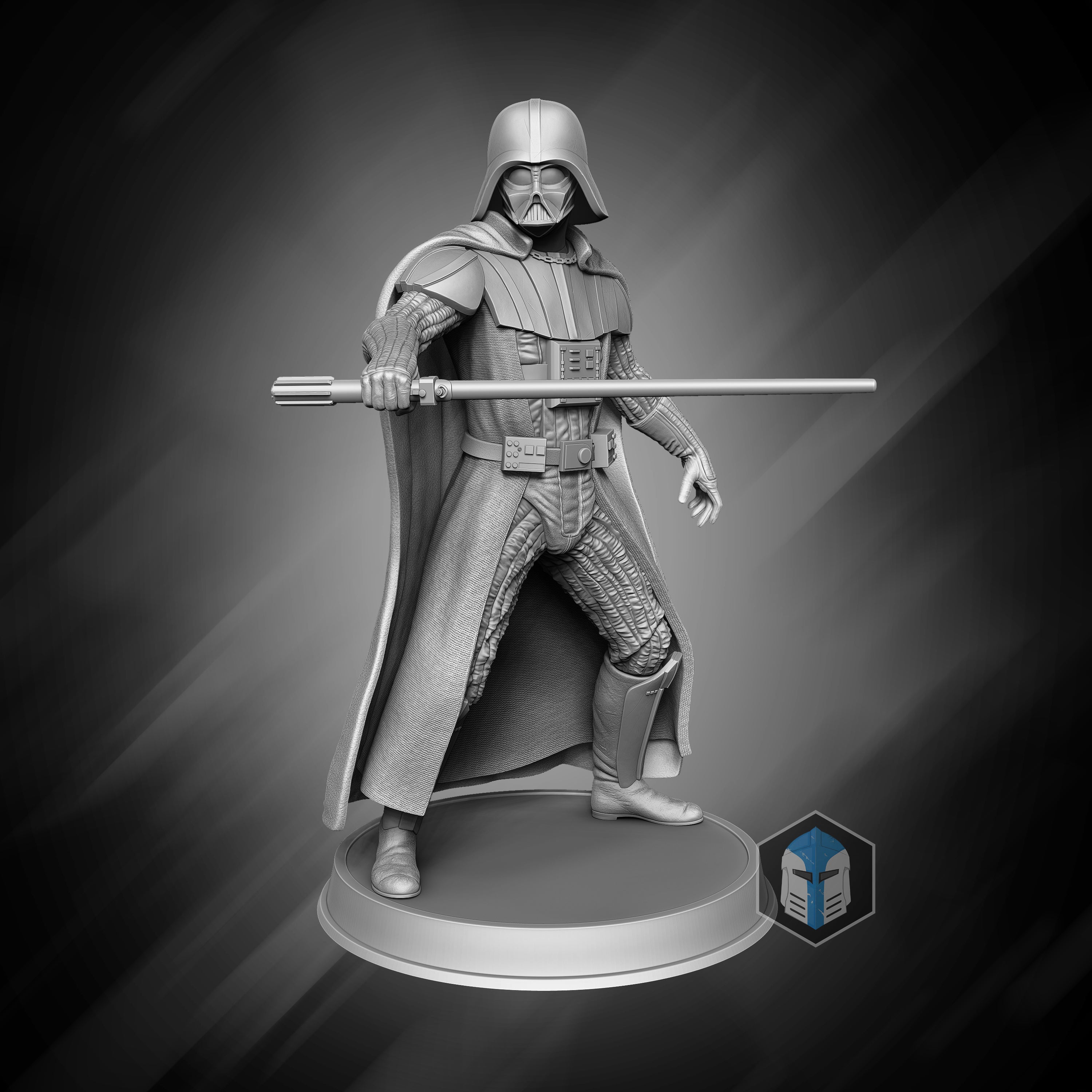Darth Vader Figurine - Relentless - 3D Print Files - Galactic Armory