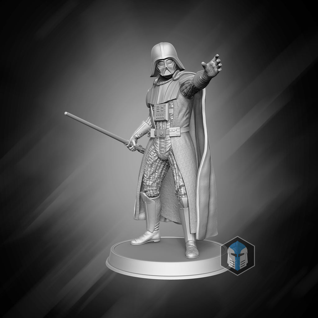 Darth Vader Figurine - Merciless - 3D Print Files - Galactic Armory