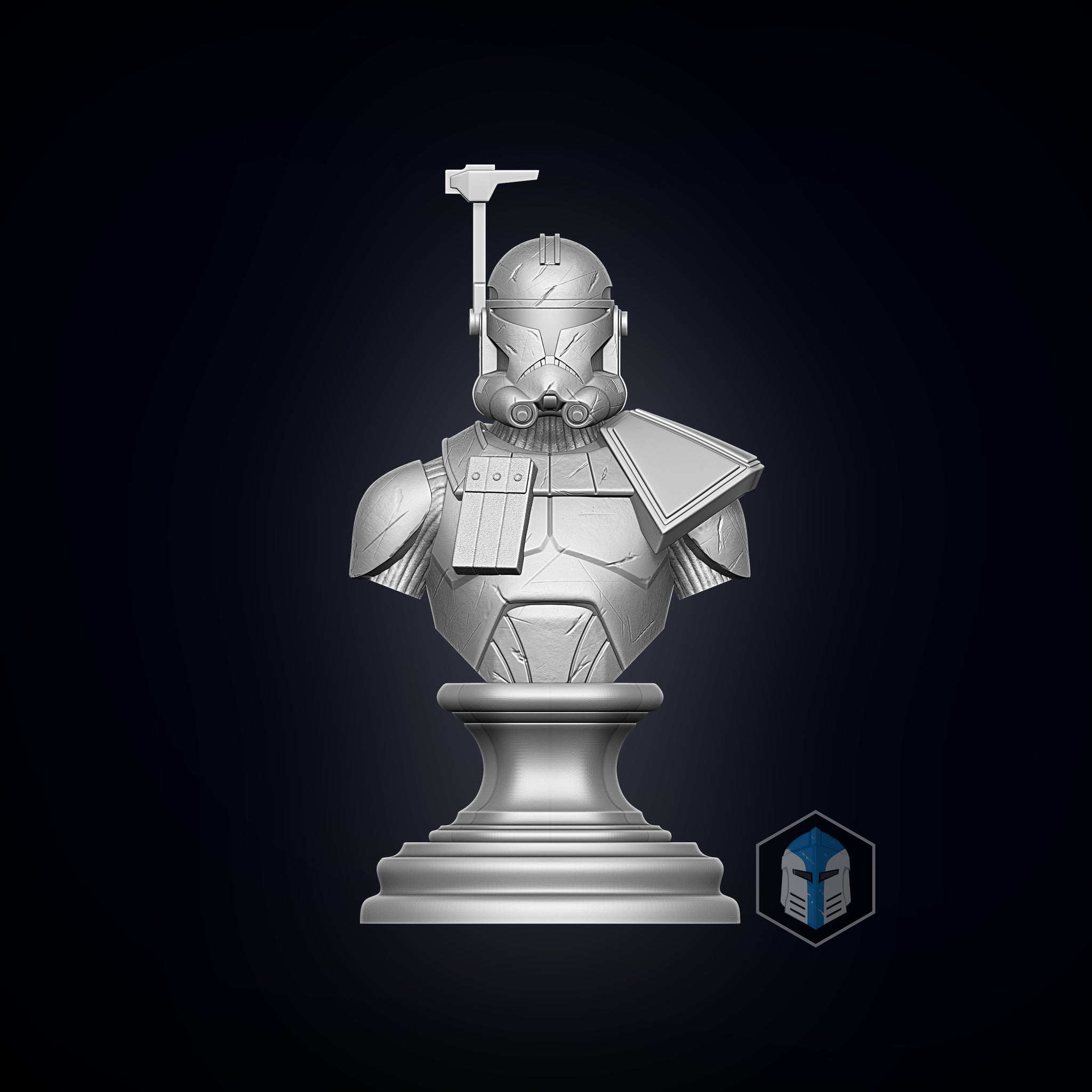 Captain Rex Bust - 3D Print Files – Galactic Armory
