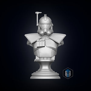ARC Trooper Bust - 3D Print Files - Galactic Armory
