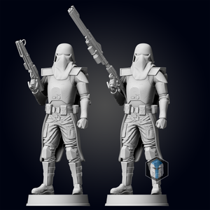 Galactic Marine Figurine - BUNDLE - 3D Print Files - Galactic Armory
