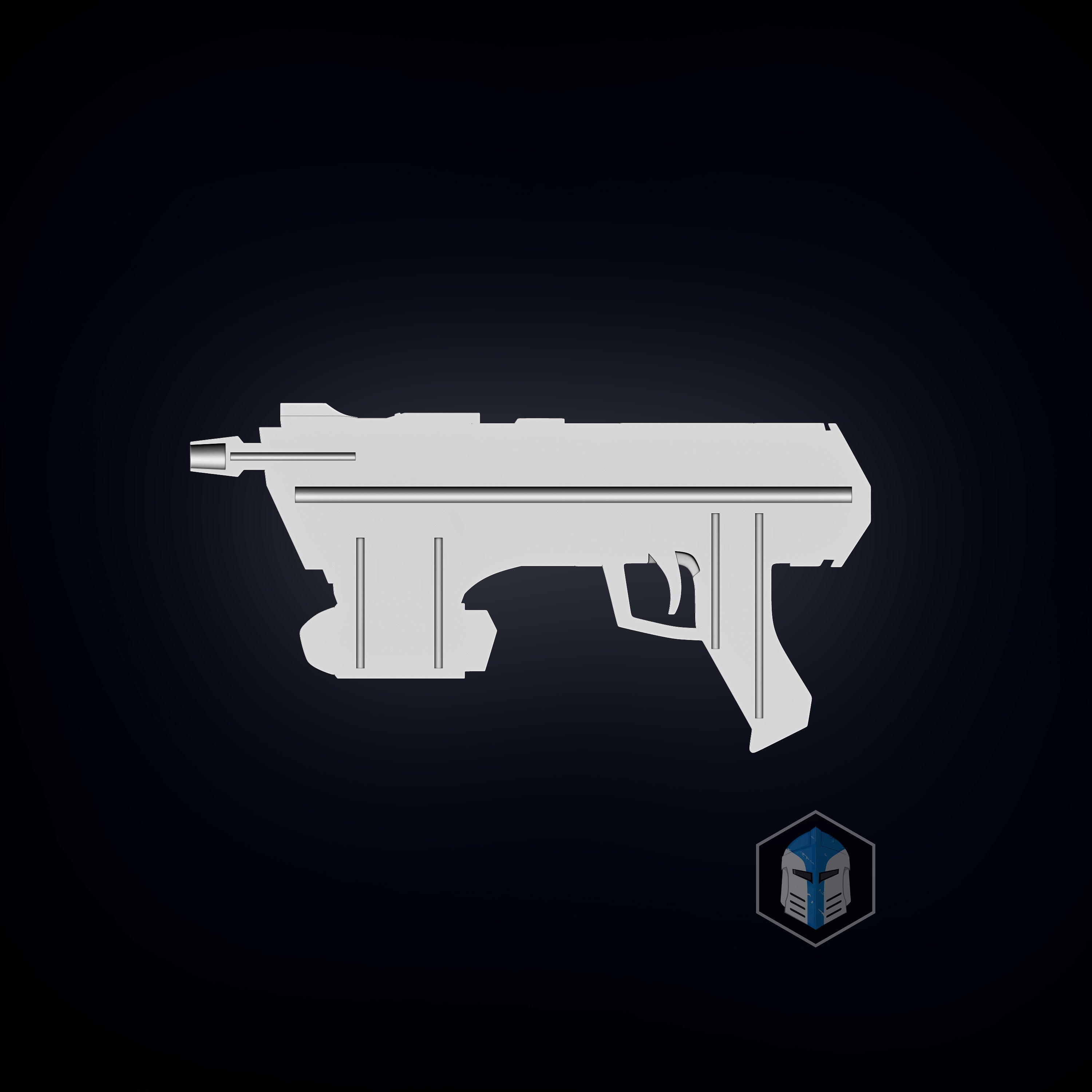 DC-17M Animated Republic Commando Blaster - 3D Print Files - Galactic Armory