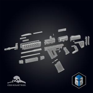 Halo Infinite VK78 Commando Rifle - 3D Print Files - Galactic Armory