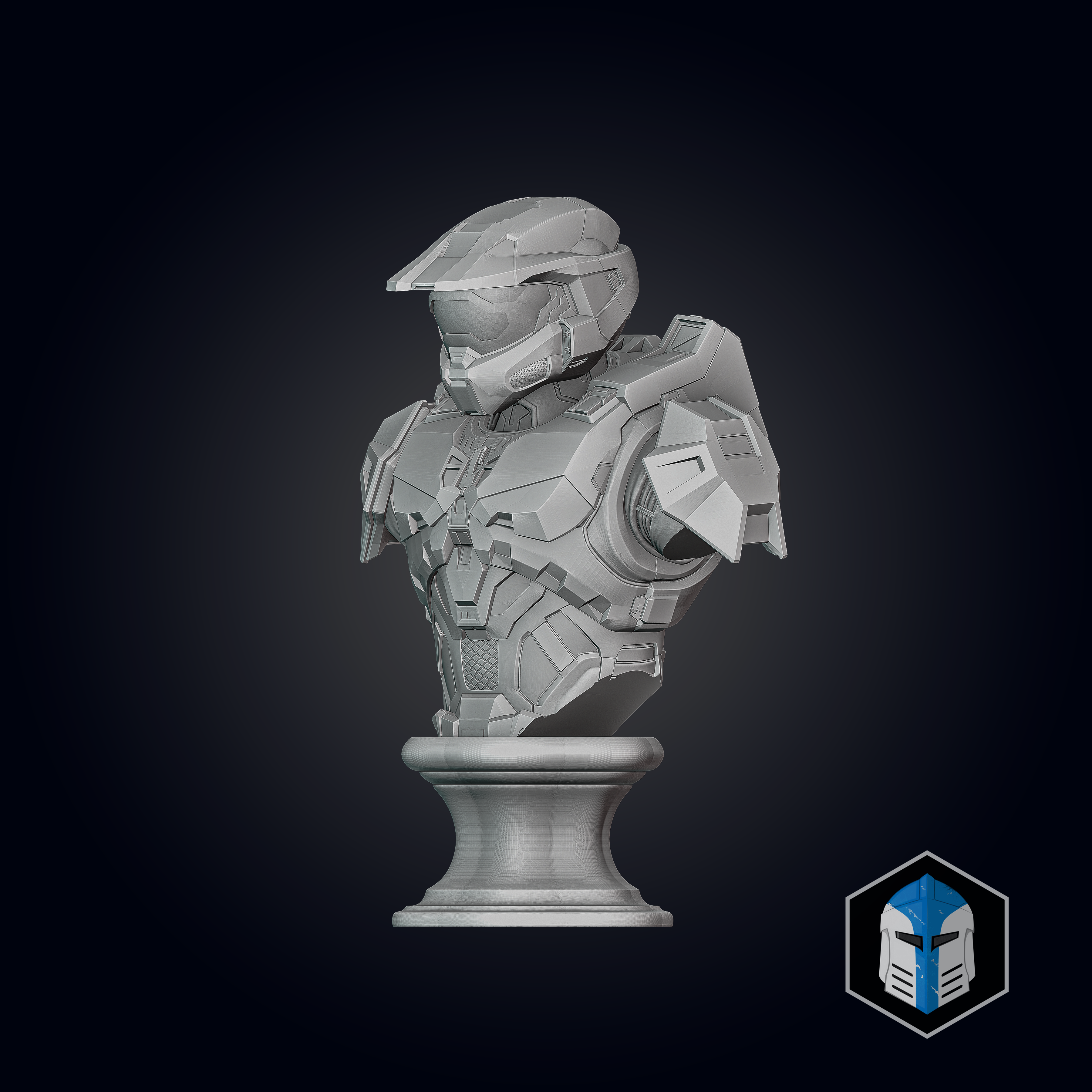Infinite Master Chief Bust 3D Print Files Galactic Armory Infinite Master Chief Bust 3D Print Files Galactic Armory