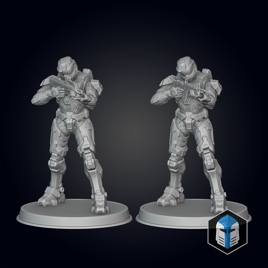 Halo Infinite Master Chief Figurine - Pose 3 - 3D Print Files ...