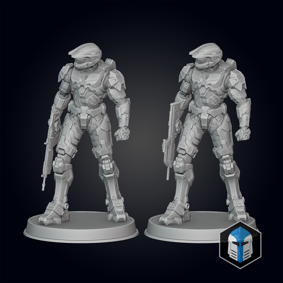 Halo Infinite Master Chief Figurine - Pose 5 - 3D Print Files ...