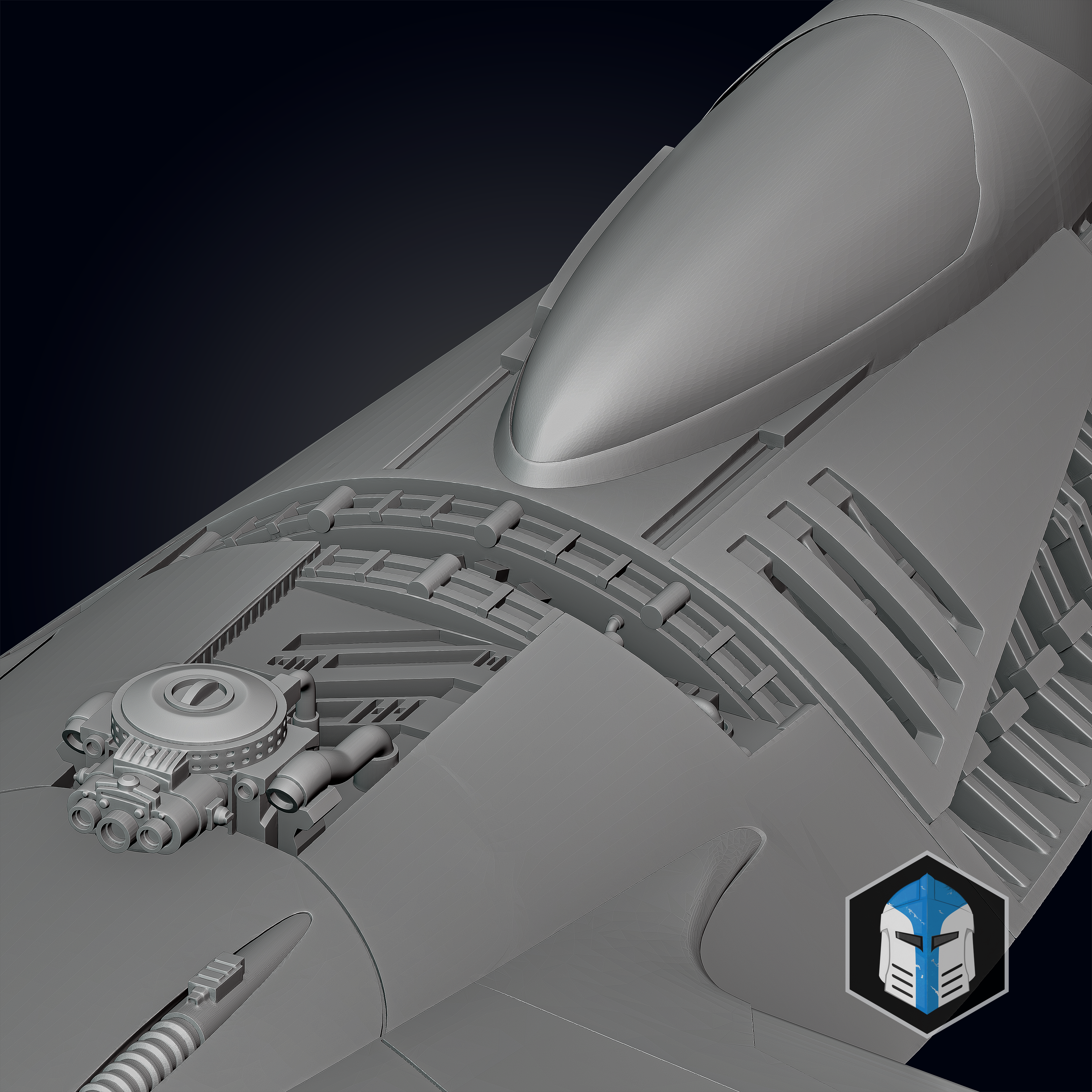 Mando's N-1 Starfighter - 3D Print Files