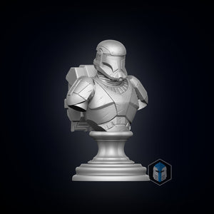 Republic Commando Bust - 3D Print Files - Galactic Armory
