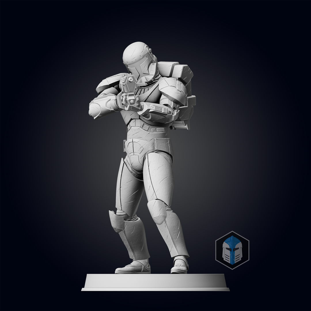 Republic Commando Figurine - Pose 2 - 3D Print Files – Galactic Armory