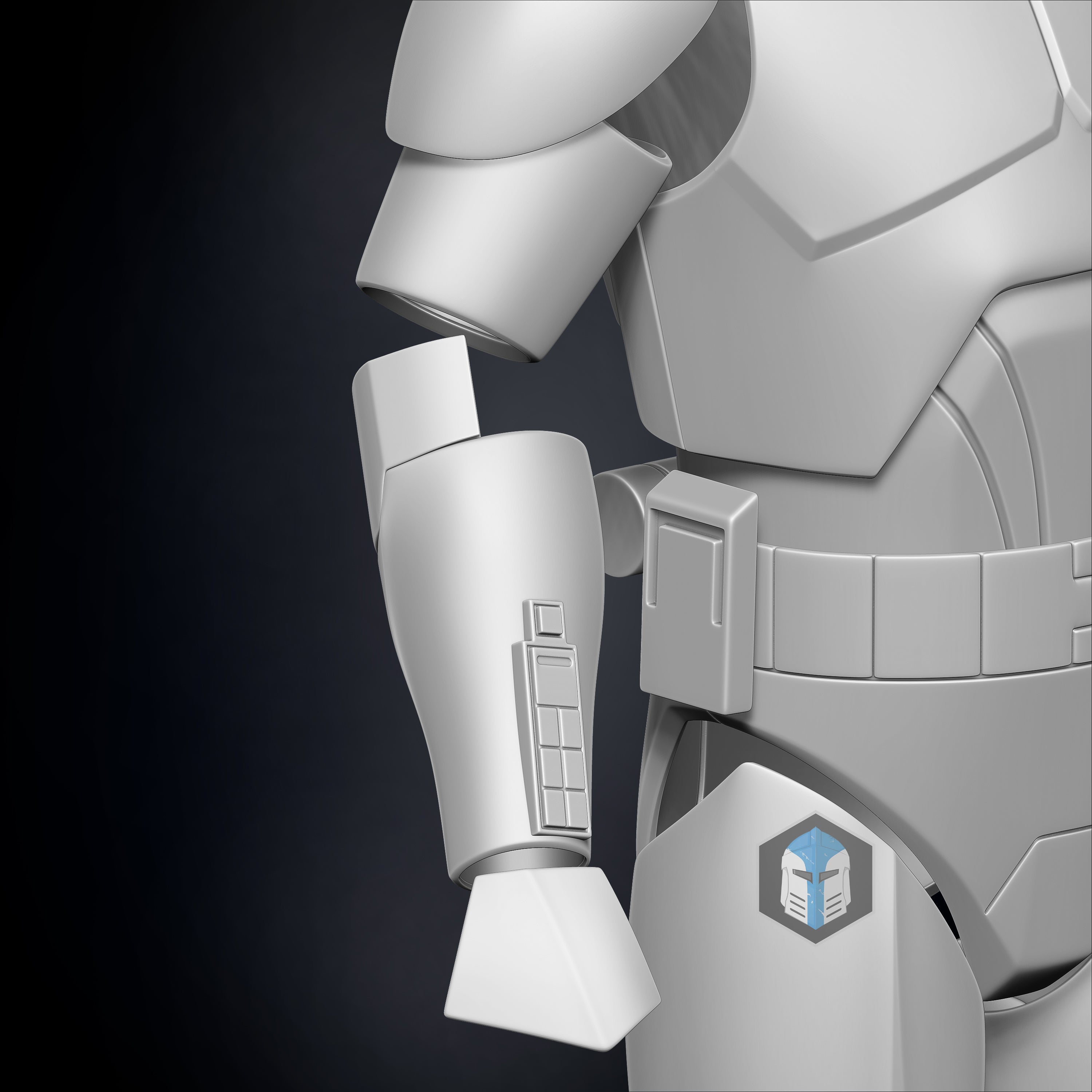 Phase 2 Animated Clone Trooper Armor - 3D Print Files - Galactic Armory